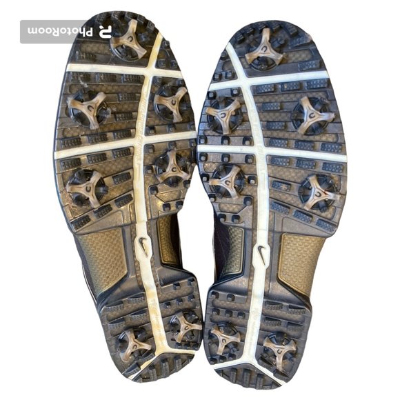 Men's Nike Power Channel TAC 379220-272 Leather Golf Shoes, Size 10, Like New - Picture 7 of 8